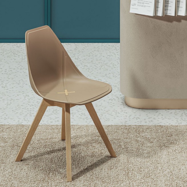 Scaun pentru uz comercial Alma Design, X Chair